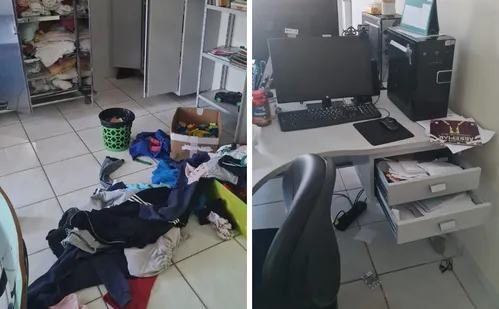 
          Imagem ilustrativa da imagem Bandidos invadem Pestalozzi em Santa Teresa e quebram até ônibus
          