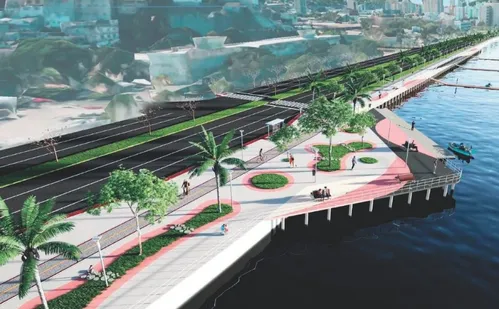 
          Imagem ilustrativa da imagem Beira-Mar de cara nova do Porto de Vitória até Enseada
          