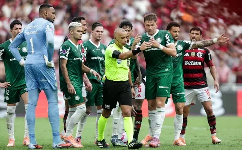 
          Imagem ilustrativa da imagem CBF divulga áudio do VAR nas reclamações do Palmeiras: 'Encontrão' e 'sem impacto'
          