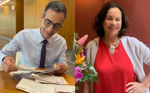 
          Imagem ilustrativa da imagem César Tralli encontra cartas guardadas pela mãe que morreu há 3 anos
          