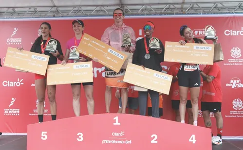 
          Imagem ilustrativa da imagem Claro Maratona do Sol premia os melhores atletas em 10km, 21km e 42km
          