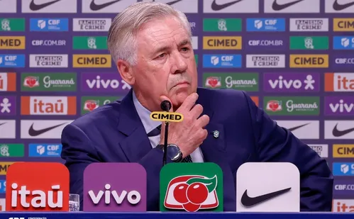 
          Imagem ilustrativa da imagem Ancelotti abre ciclo para Copa de 2030 com oito estreantes na seleção
          