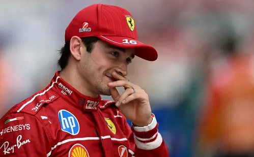 
          Imagem ilustrativa da imagem Confira o grid de largada para o GP da Hungria: Leclerc é pole e Bortoleto em 7º
          