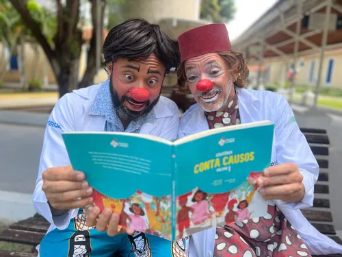 
          Imagem ilustrativa da imagem "Doutores da Alegria" lança livro de contos e celebra 22 Anos com espetáculo
          