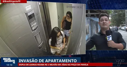 
          Imagem ilustrativa da imagem Duas mulheres entram em prédio de luxo no Recife e saem com R$ 1 milhão em jóias
          