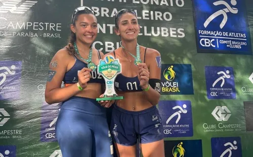 
          Imagem ilustrativa da imagem Dupla do Aest vence etapa do Brasileiro de vôlei de praia
          