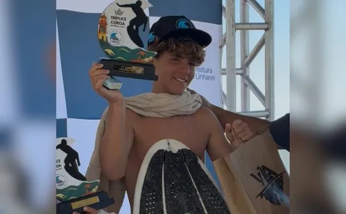 
          Imagem ilustrativa da imagem Eric Grattz vence etapas do Estadual de surfe no ES
          