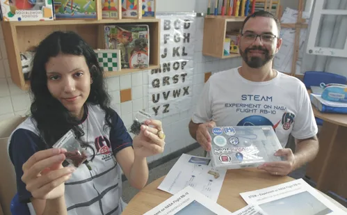 
          Imagem ilustrativa da imagem Estudante capixaba em missão internacional na Nasa
          