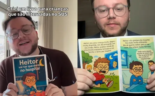 
          Imagem ilustrativa da imagem Estudante de medicina lança livro voltado a crianças internadas em hospitais
          