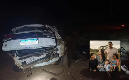 
          Imagem ilustrativa da imagem Família inteira morre em acidente na BR-153, em Goiás
          