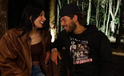 
          Imagem ilustrativa da imagem Filhas de Zé Felipe reagem ao verem pai em clipe com Ana Castela
          