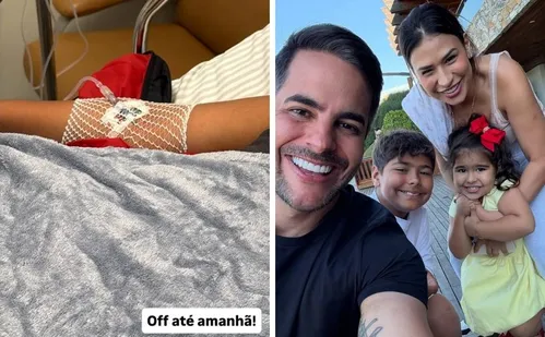 
          Imagem ilustrativa da imagem Filho de Simone e Kaká Diniz é internado; saiba o diagnóstico
          