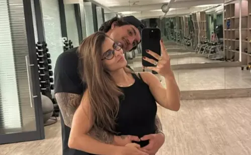 
          Imagem ilustrativa da imagem Gabriel Medina anuncia gravidez da namorada, Isabella Arantes
          