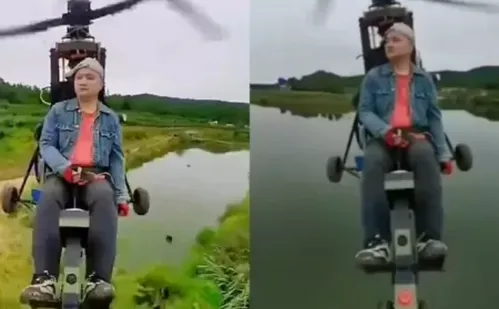 
          Imagem ilustrativa da imagem Influenciador morre em queda de ultraleve em transmissão ao vivo
          