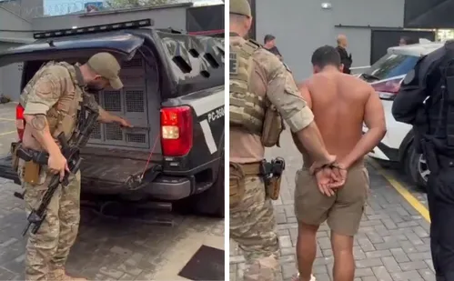 
          Imagem ilustrativa da imagem Líder do tráfico em Vila Velha é preso após sequestrar mulher
          