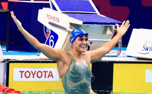 
          Imagem ilustrativa da imagem Mariana Gesteira brilha no Mundial de Natação Paralímpica
          