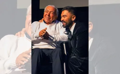 
          Imagem ilustrativa da imagem Mauricio de Sousa aparece de cadeira de rodas em pré-estreia de cinebiografia
          