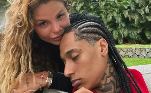 
          Imagem ilustrativa da imagem Noiva de Oruam descreve primeira visita ao rapper na prisão
          