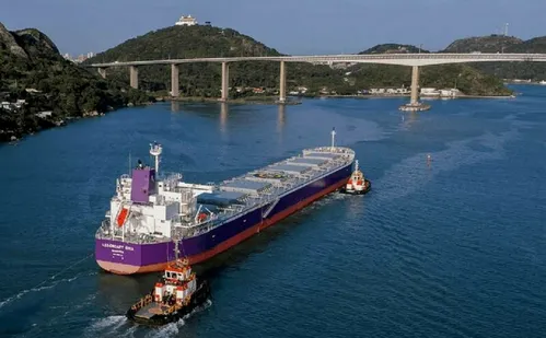 
          Imagem ilustrativa da imagem Novo terminal no ES vai receber os maiores navios do mundo
          