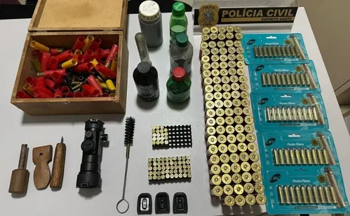 
          Imagem ilustrativa da imagem Operação no Noroeste do ES apreende mais de 200 munições
          