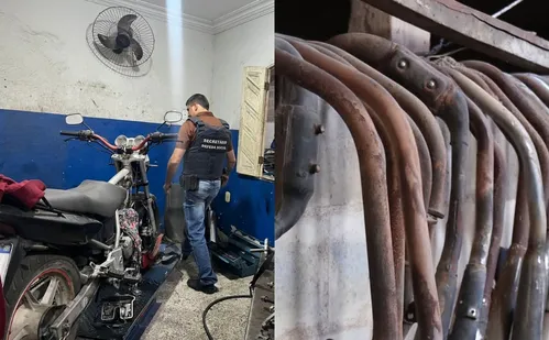 
          Imagem ilustrativa da imagem Operação fiscaliza lojas e apreende escapamentos irregulares em Viana
          