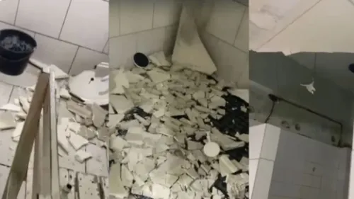 
          Imagem ilustrativa da imagem PM confirma queda de parte do teto em banheiro do 16º Batalhão e anuncia reformas
          