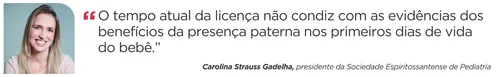 
          Imagem ilustrativa da imagem Pediatras defendem aprovação de 1 mês de licença-paternidade
          
