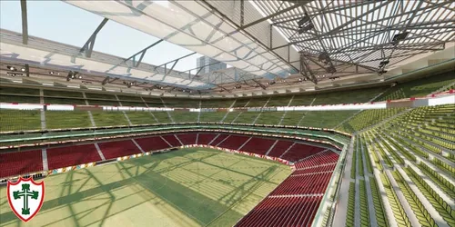 
          Imagem ilustrativa da imagem Portuguesa apresenta projeto de reforma do Canindé com capacidade para 46 mil pessoas; veja fotos
          