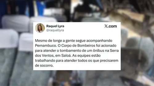 
          Imagem ilustrativa da imagem Prefeitos e Governadora se manifestam após acidente de ônibus com 17 mortes em PE
          