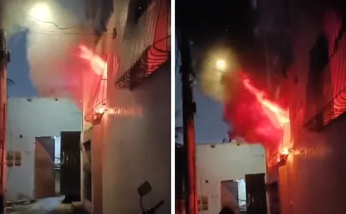 
          Imagem ilustrativa da imagem Preso suspeito de incendiar casa e ferir o filho com faca ao tentar agredir mulher
          
