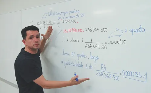 
          Imagem ilustrativa da imagem Professor de matemática sobre +Milionária: "Mais fácil um raio cair na cabeça"
          