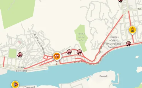 
          Imagem ilustrativa da imagem Protesto em frente ao Palácio Anchieta complica trânsito em Vitória
          