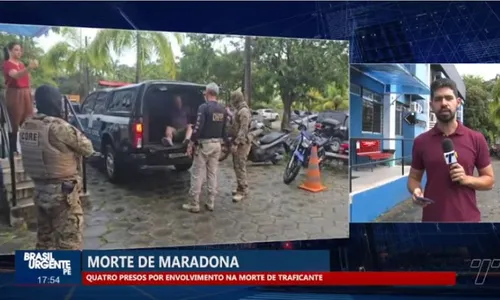 
          Imagem ilustrativa da imagem Quatro presos, entre eles ex-PM e vigilante da UPE, por morte de “Diego Maradona”
          