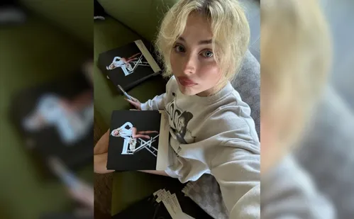 
          Imagem ilustrativa da imagem Sabrina Carpenter lança o álbum 'Man's Best Friend'
          