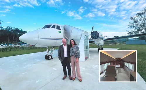 
          Imagem ilustrativa da imagem Suíte em avião no Caparaó Capixaba impulsiona turismo em Divino de São Lourenço
          