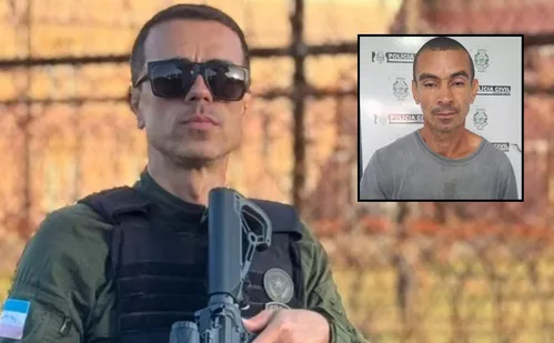 
          Imagem ilustrativa da imagem Suspeito de matar policial penal é preso em Linhares
          