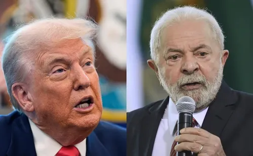 
          Imagem ilustrativa da imagem Trump acusa Brasil de ser parceiro comercial horrível e Lula responde; veja
          