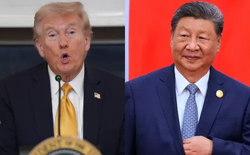 
          Imagem ilustrativa da imagem Trump diz que China usa Venezuela para contrabandear fentanil e promete cobrar Xi
          