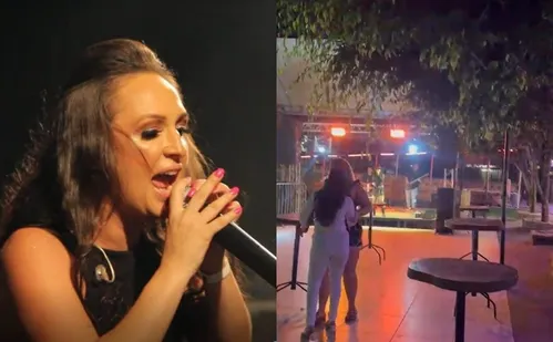 
          Imagem ilustrativa da imagem VÍDEO | Cantora sertaneja viraliza após fazer show “vazio” no Sul do ES
          