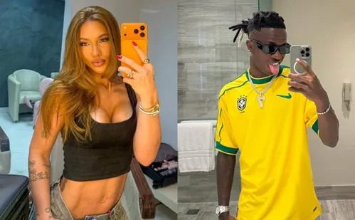 
          Imagem ilustrativa da imagem Virginia Fonseca diz que deu segunda chance para Vini Jr: 'Estamos conversando'
          