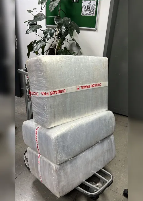 Imagem ilustrativa da imagem Grupo que enviava malas com drogas no aeroporto de Guarulhos é preso; veja como funcionava o esquema