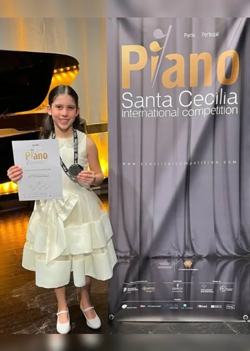 Imagem ilustrativa da imagem Pianista capixaba de 9 anos se destaca na Europa