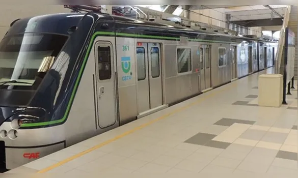 Imagem ilustrativa da imagem Linha Sul do Metrô do Recife amanhece de portões fechados