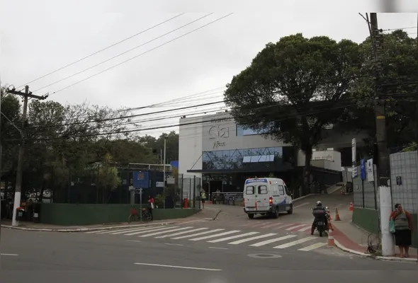 Hospital Santa Rita onde ocorreu surto infeccioso. Ao todo, 26 funcionários apresentaram sintomas respiratórios semelhantes aos de pneumonia