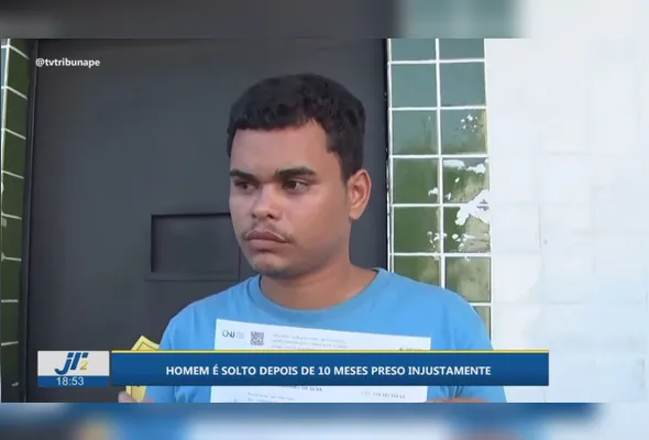 Além de ter o nome semelhante ao do criminoso, o nome da mãe igual, a irmã da vítima também o confundiu.;