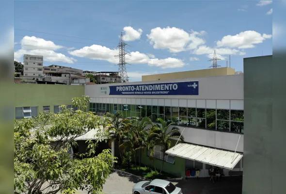 Fachada do PA de Alto Lage, em Cariacica.