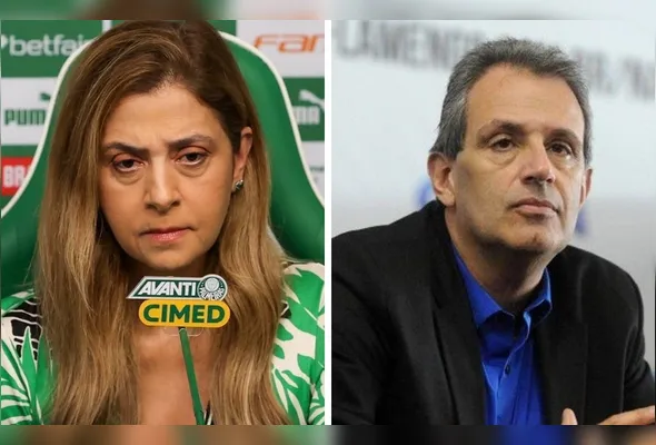 Leila Pereira, presidente do Palmeiras, respondeu as declarações de Bap, presidente do Flamengo