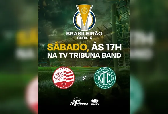 Imagem ilustrativa da imagem Náutico e Guarani se enfrentam neste sábado (13), com transmissão da TV Tribuna