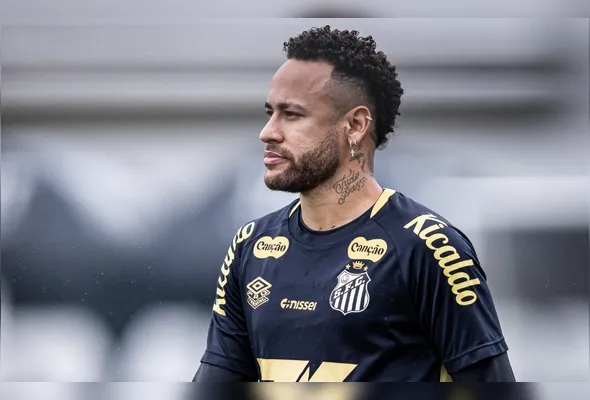 Imagem ilustrativa da imagem 'Confesso que foi no limite', posta Neymar após permanência do Santos
