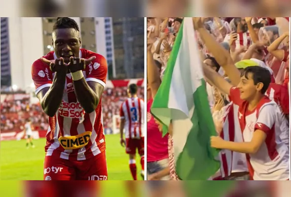 Imagem ilustrativa da imagem Otusanya brilha, e Náutico vence o Ituano por 3 a 0 nos Aflitos